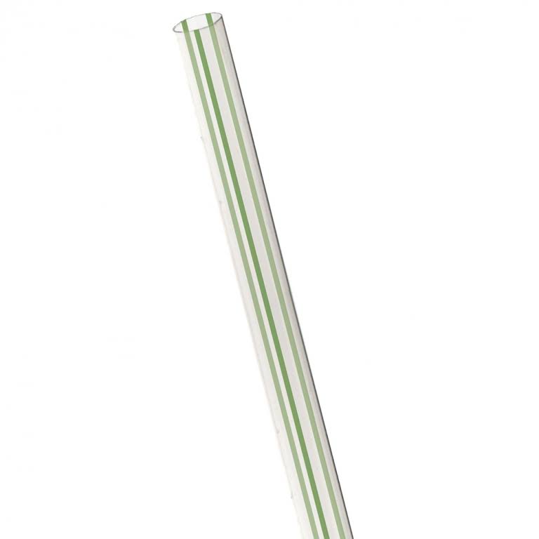 7.75x22 Clear Straw, 9,600-ct. Case L471