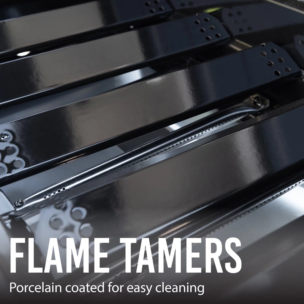 6 Burner Propane Gas Grill in Black S5491