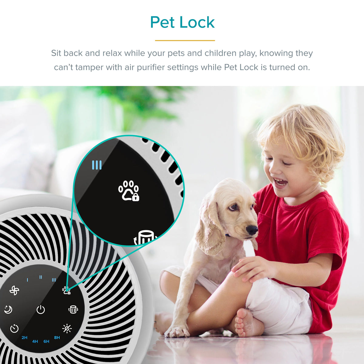 White True HEPA Air Purifier H5247