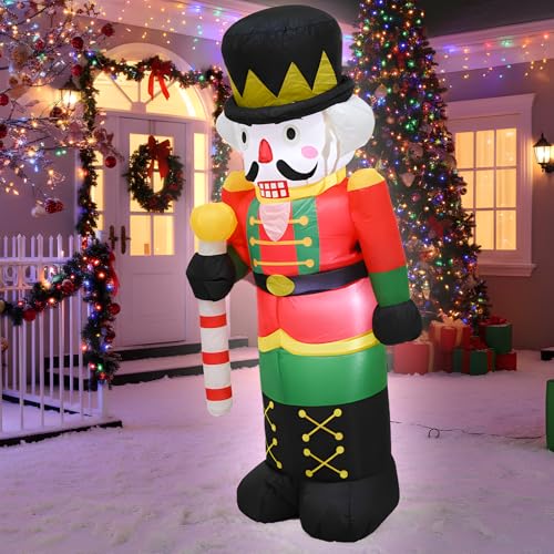4 FT Christmas Snowman Inflatables with LED Lights W78918