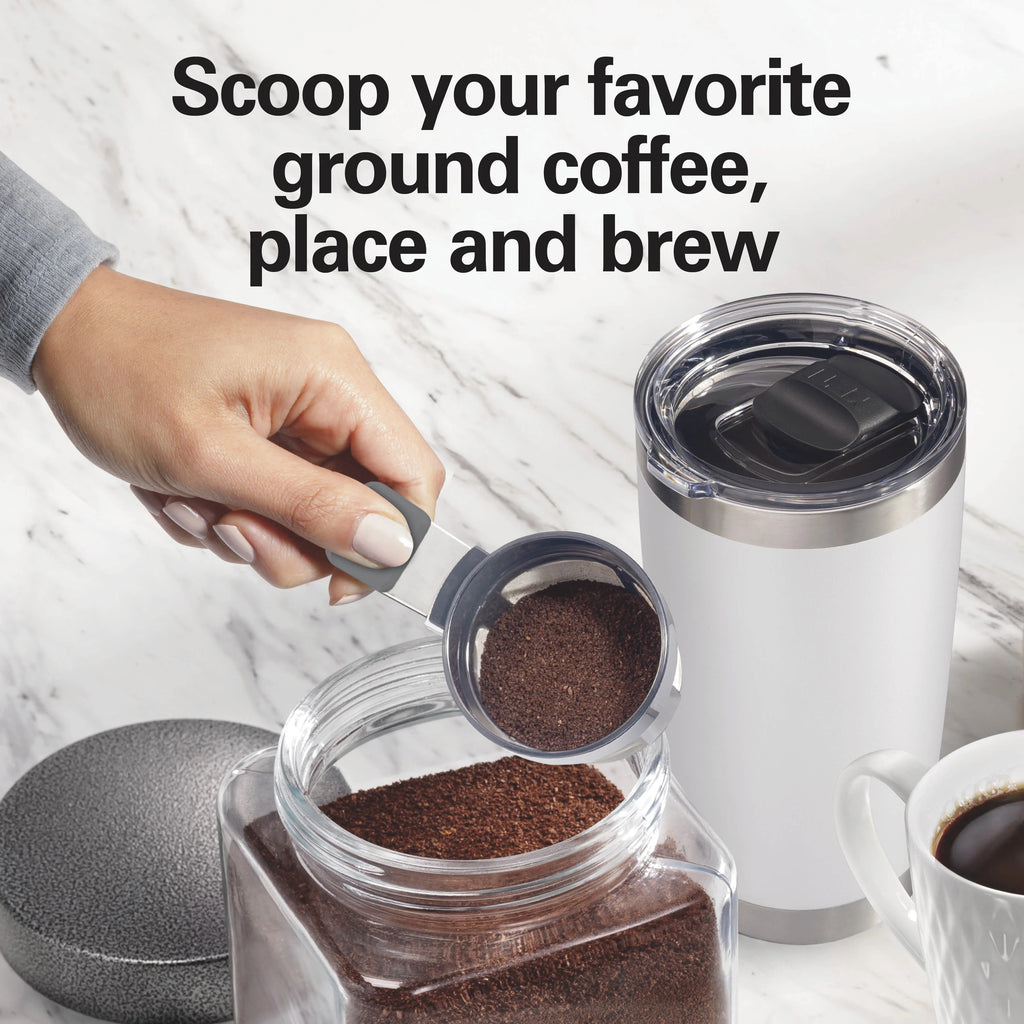 Single-Serve Coffee Maker, White A27969