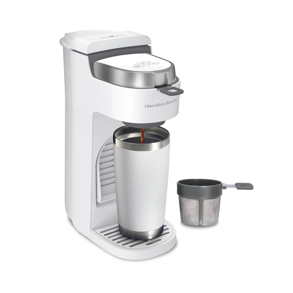 Single-Serve Coffee Maker, White A27969