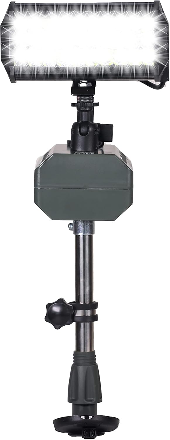 120W 12,000 Lumens LED Boat Light with USB Port U42722