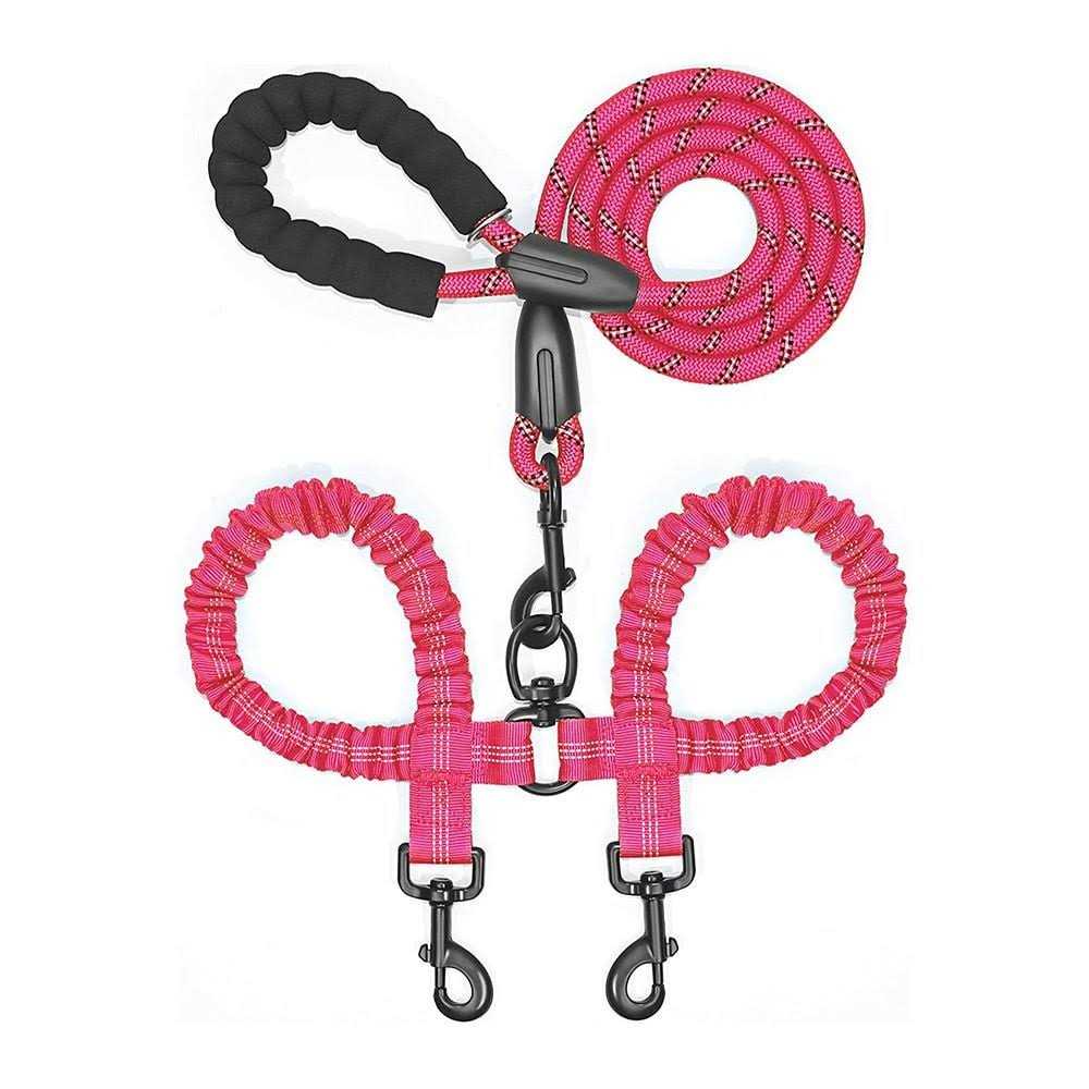 Double Dog Leash 360 Swivel No Tangle L198279