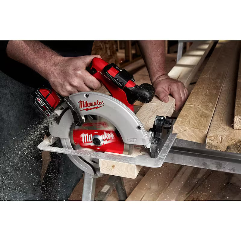 18V Brushless Cordless 7-1/4 in. Circular Saw with Battery A94908