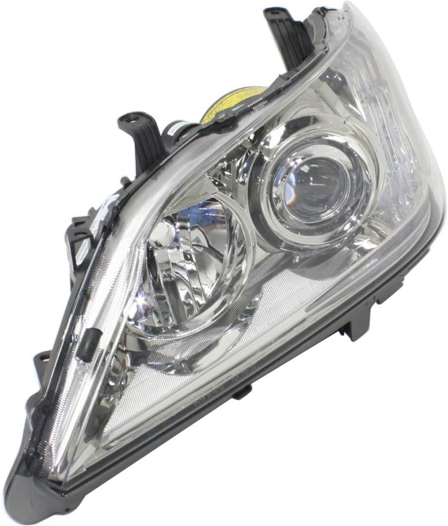 Passenger Side Headlight for Lexus ES350 2010 2011 V2904