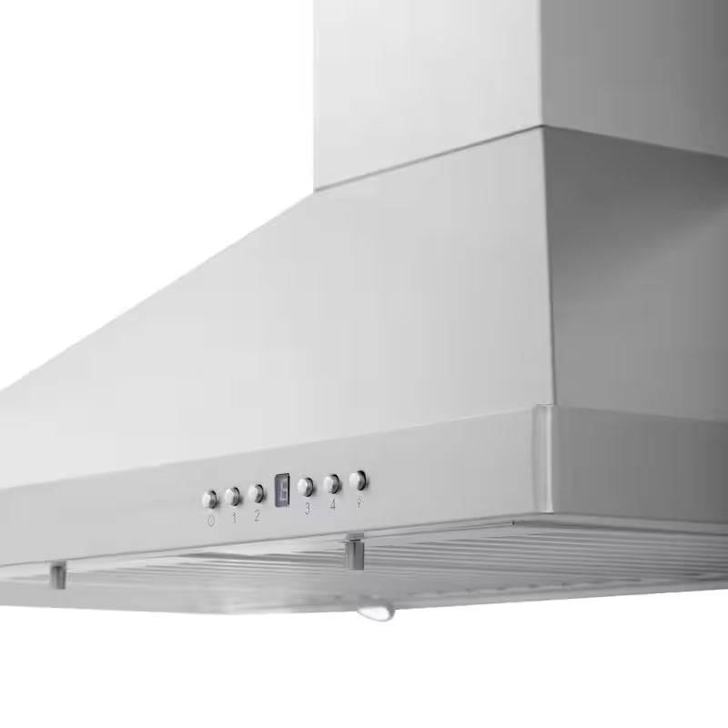30 in. 400 CFM Convertible Wall Mount Range Hood with 2 Charcoal Filters W8079
