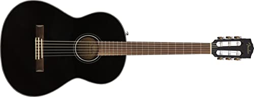 Black Nylon String Acoustic Guitar D438