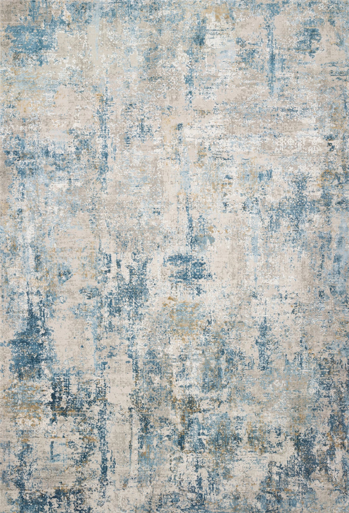 Grey Blue 9'2 x 12'0 Rug P691
