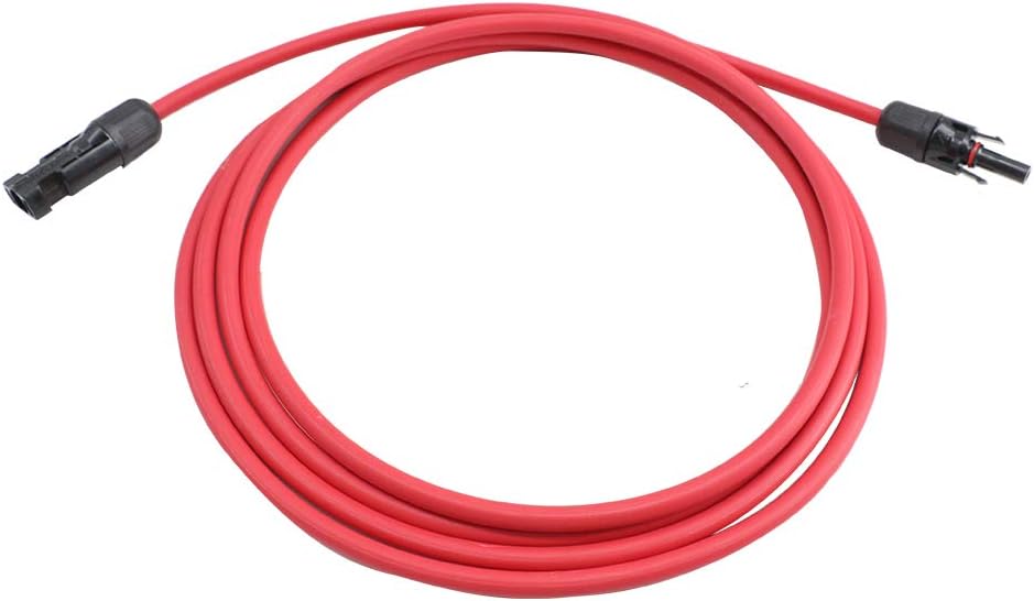 10 AWG 50 Feet Solar Extension Cable with Female and Male Connector A59392