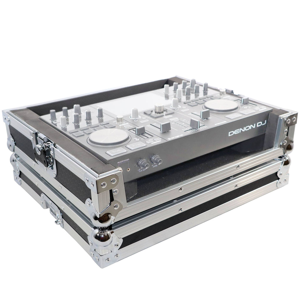 Flight Case for Digital DJ Controller Silver A251