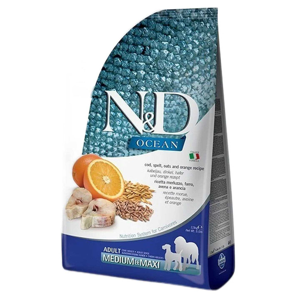 Cod & Orange Dry Dog Food Z3717
