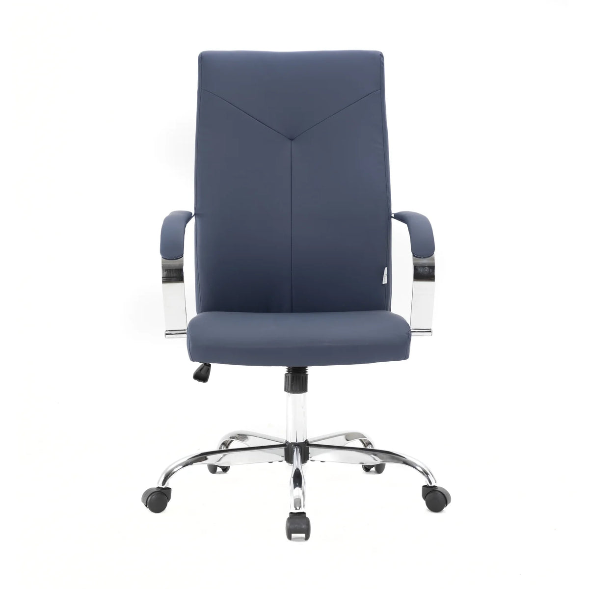 High-Back Adjustable Height Leather Office Chair with Tilt & 360 Degree Swivel E2756