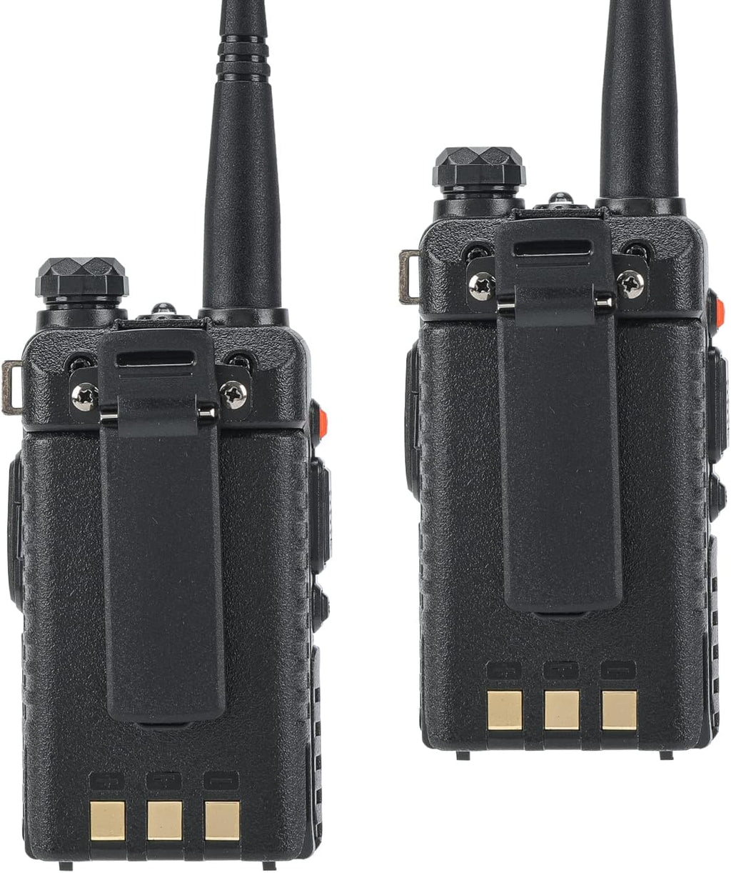 2 Pcs Dual Band Amateur Radio VHF/UHF Walkie Talkie D59969