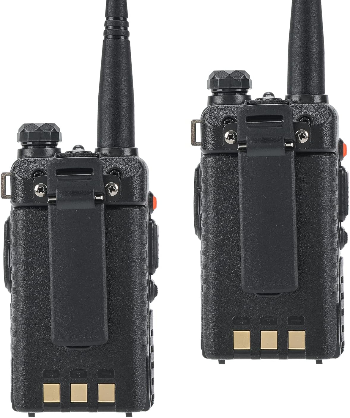 2 Pcs Dual Band Amateur Radio VHF/UHF Walkie Talkie D59969