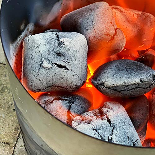 All Natural Hardwood Charcoal Briquets, 10 Pound 4 Pack H126022