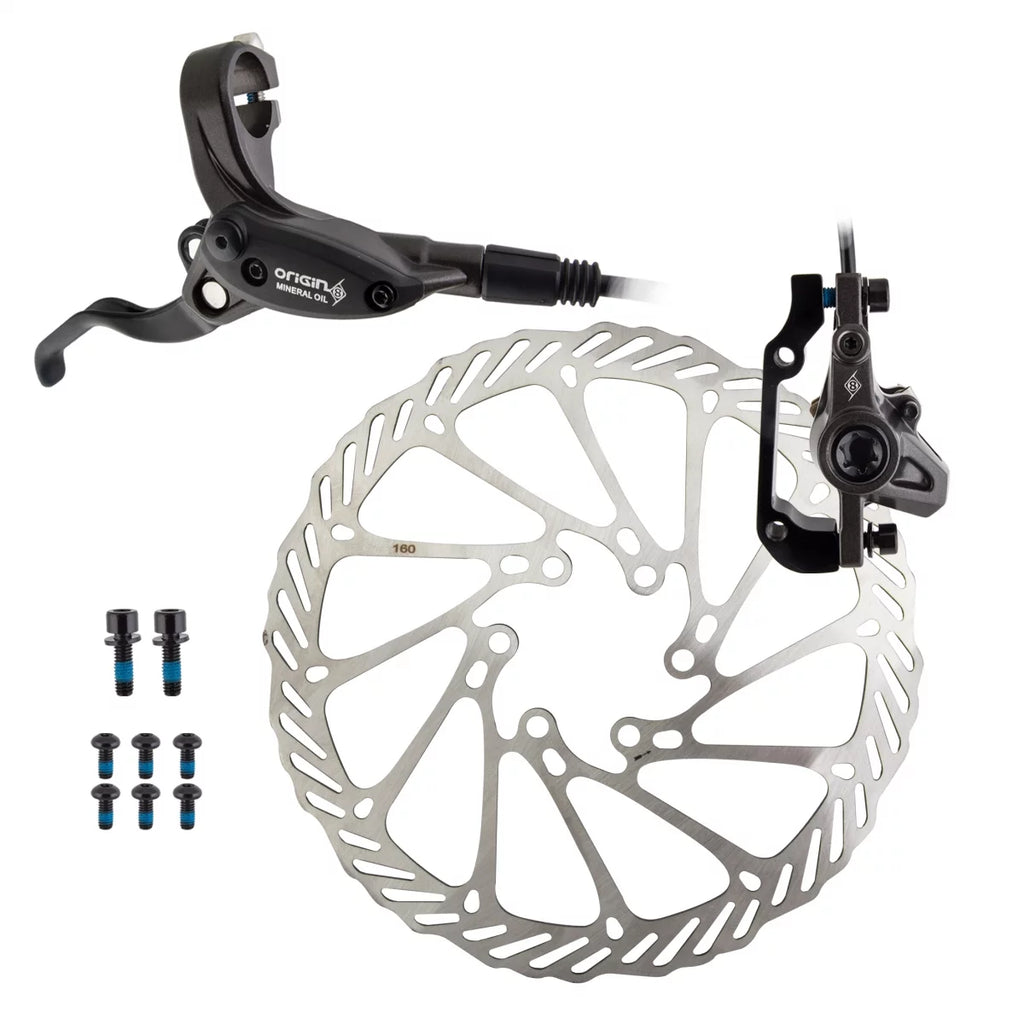 Hydraulic Post Mount Disc Brake with Lever and Rotor 160mm F10945