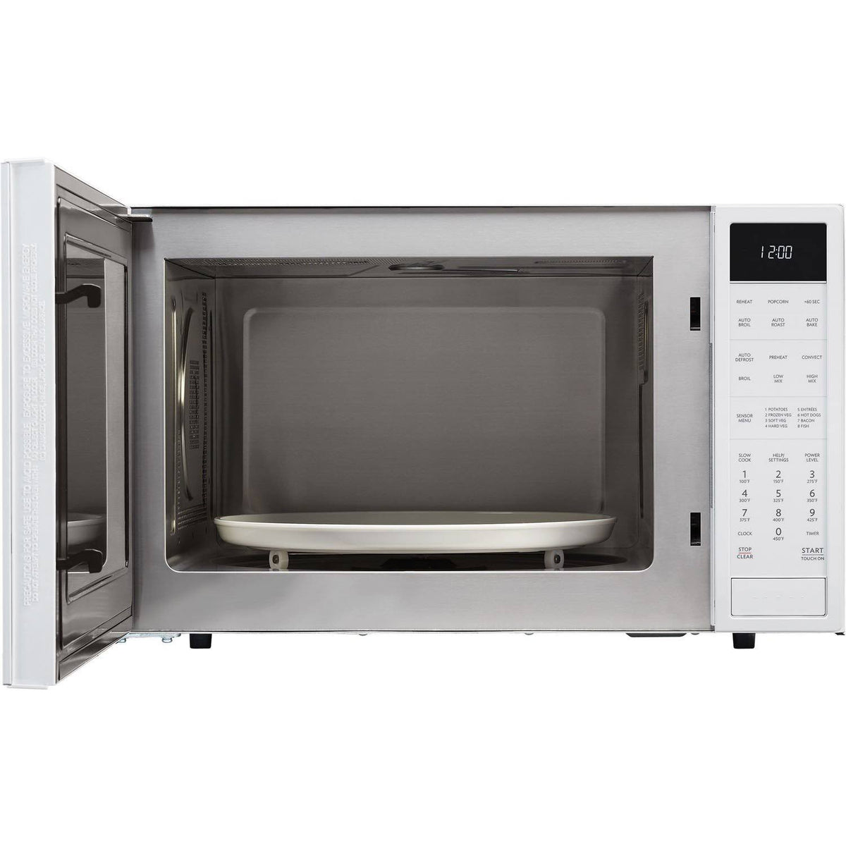 Countertop Convection Microwave Oven 1.5 CU. FT. 900W Matte White D3126