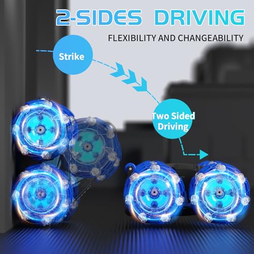 Gesture Sensing RC Stunt Car 4WD Drift 360° Flips with Lights & Music I412