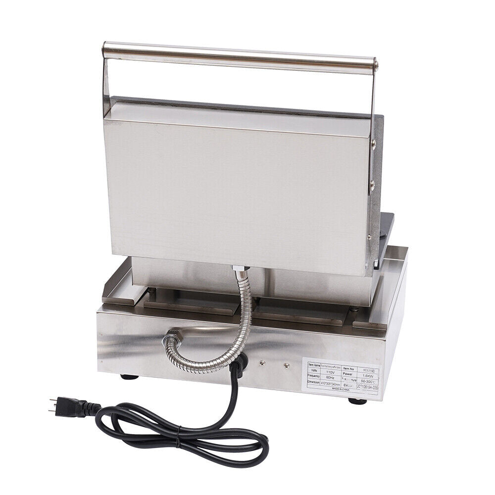 4 PCS Commercial Nonstick Electric Hot Dog Waffle Maker P340
