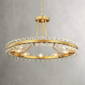 9-Light Dimmable Crystal Chandelier S874