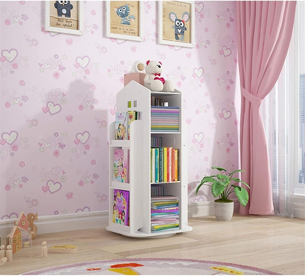 3-Tier Rotating Bookshelf Z72564