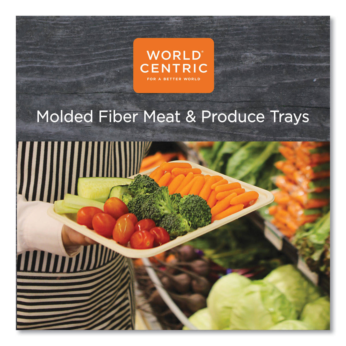 Fiber Trays, 8.3 x 4.9 x 0.7, Natural, 500/Carton R5401