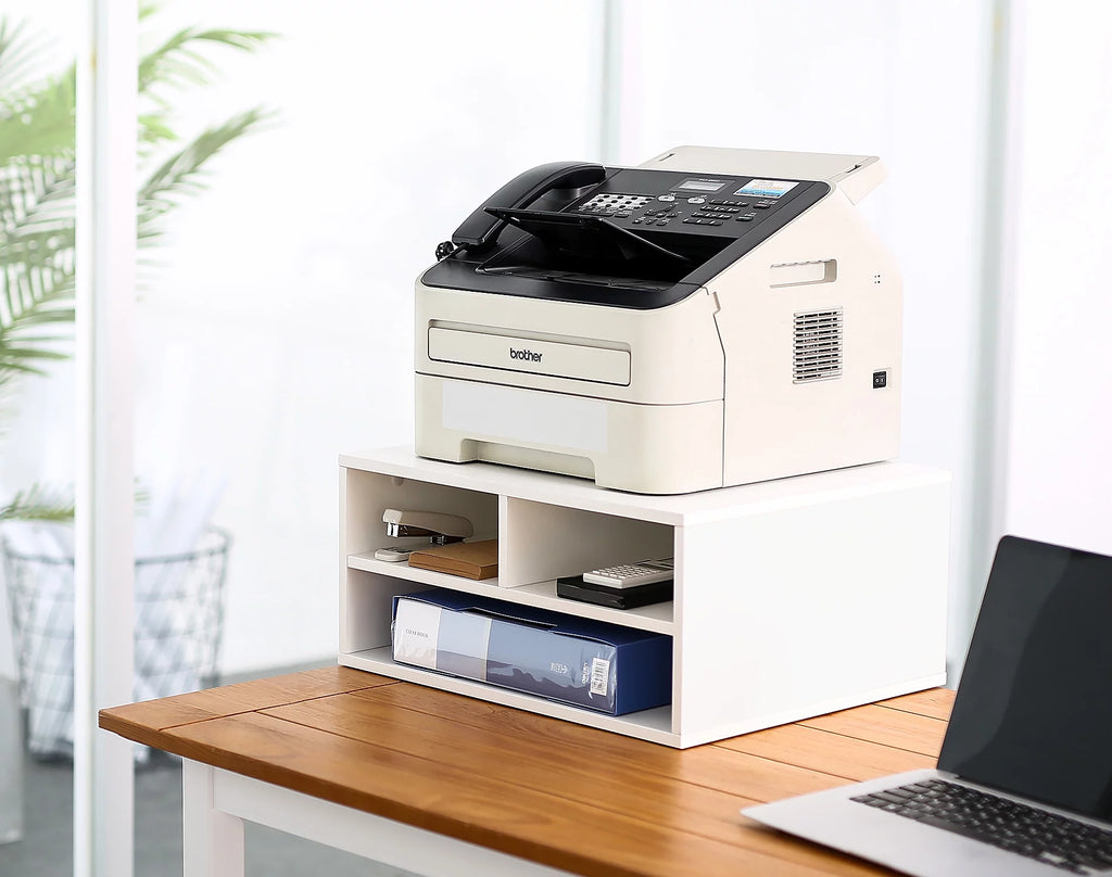 White Printer Stands A372
