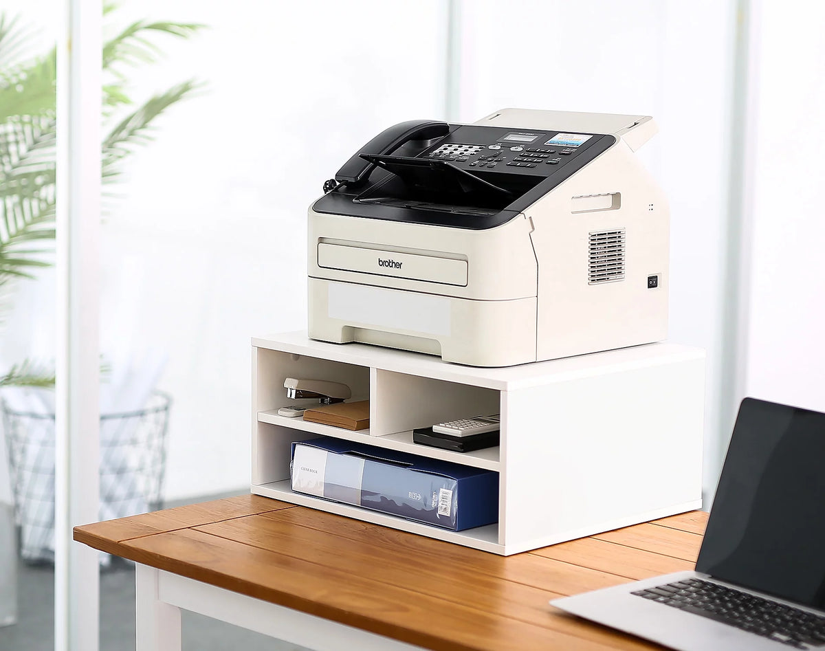 White Printer Stands A372