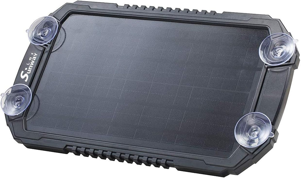 12V 8W Portable Waterproof Solar Car Battery Trickle Charger J953113