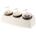 White Crock and Organizer Set A9923