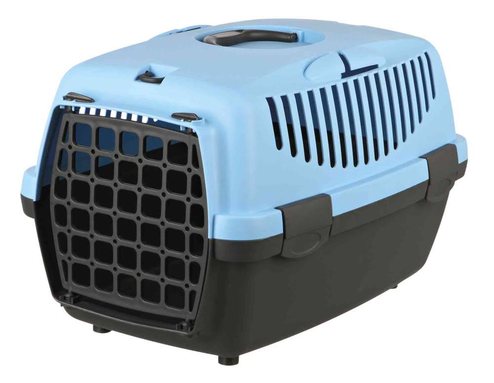 Dark Blue Light Grey Pet Carrier B24098