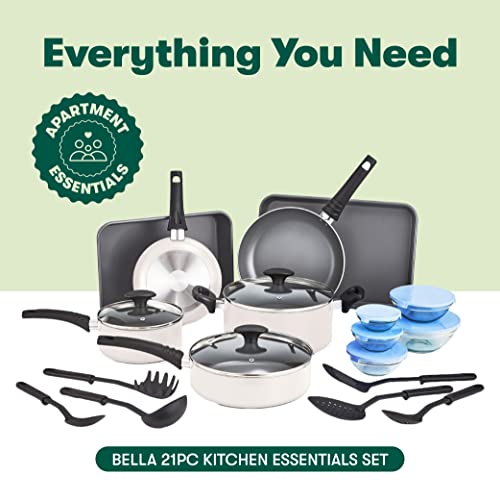 12 Piece Nonstick Black Cookware Set with Utensils F82570
