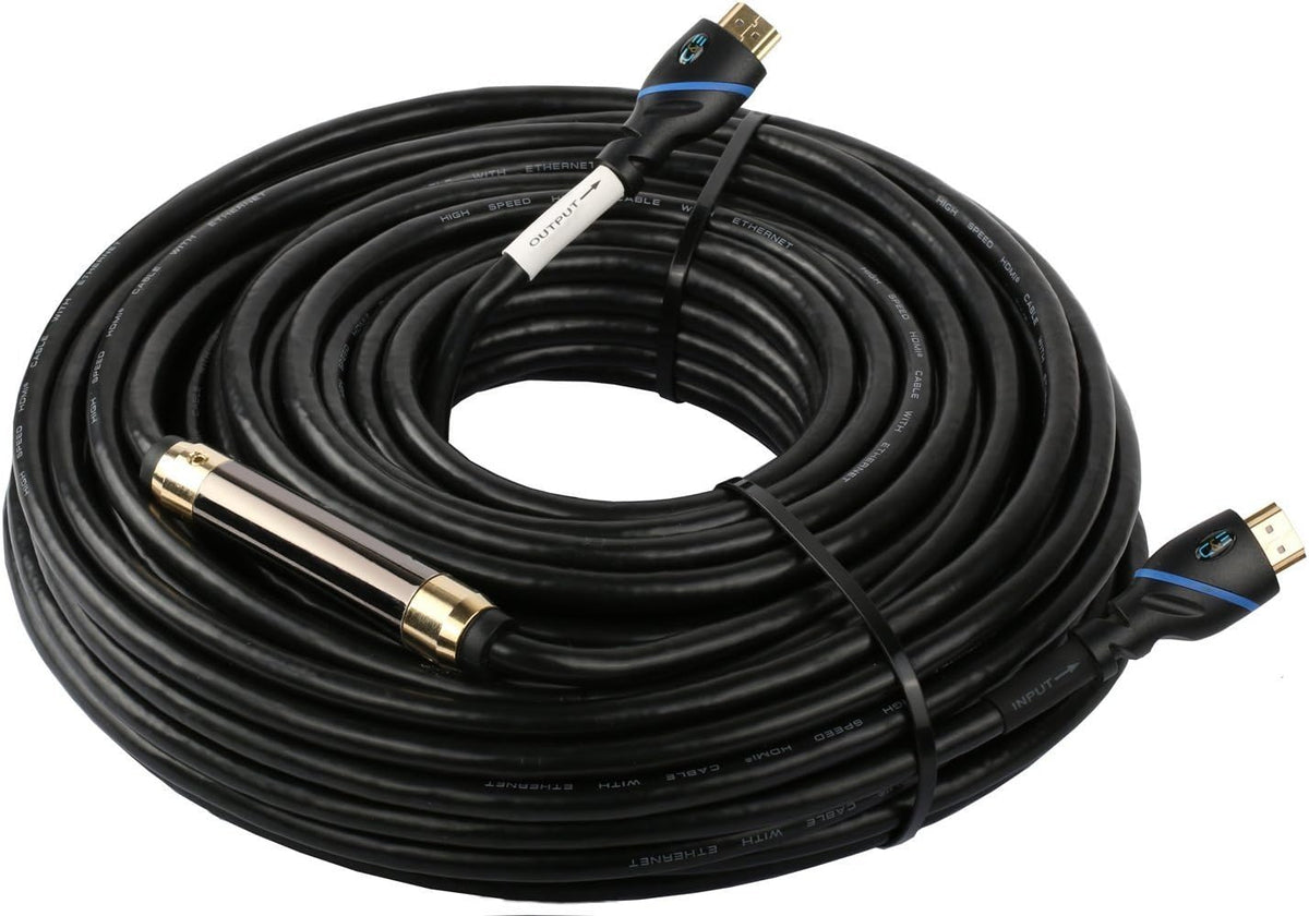 100ft High Speed HDMI Cable Male to Male with Ethernet Black U473