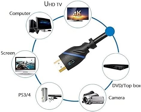 100ft High Speed HDMI Cable Male to Male with Ethernet Black U473