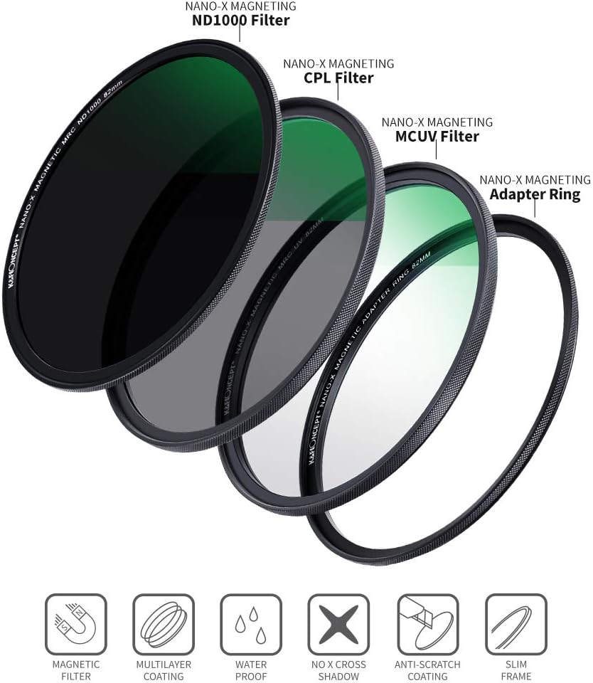 67mm Magnetic Lens Filter Kit with MCUV CPL ND1000 B198183