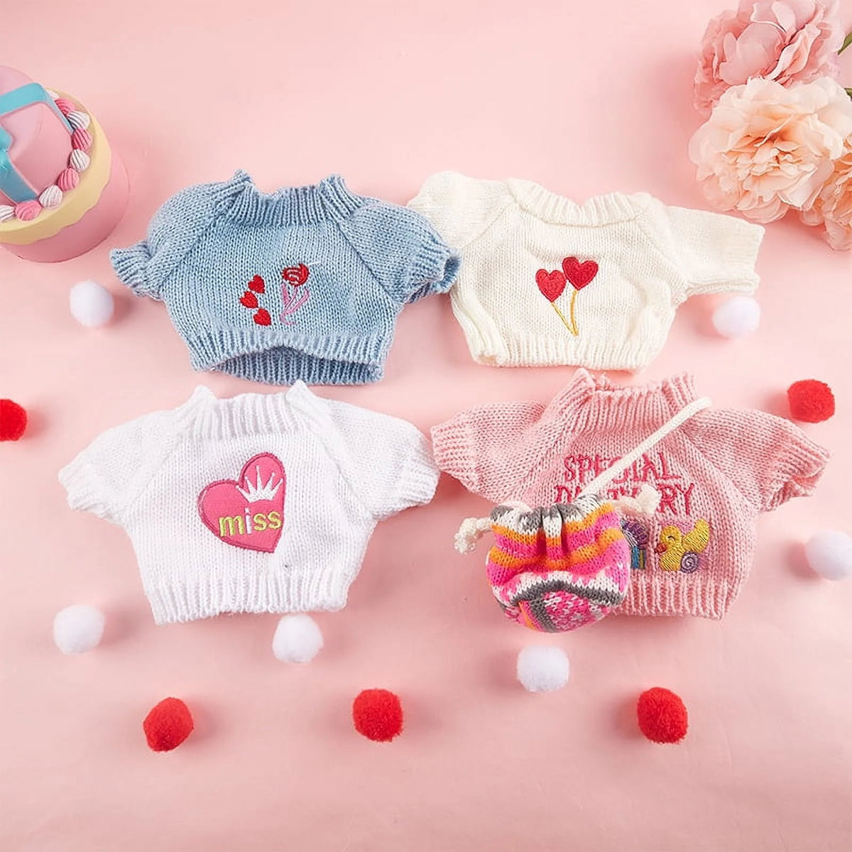 Duck Plush Toy Clothes Bag Accessories V18058