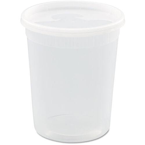16 oz Clear Microwavable Combo Q3028