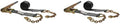 4 Inch x 30 Foot Ratchet Strap with Chain Extensions 2 Pack U10313