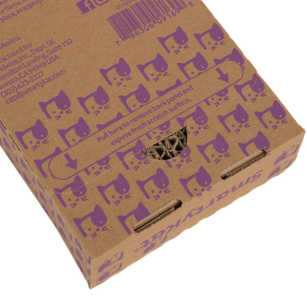 Catnip Infused Corrugated Cat Scratcher L4322