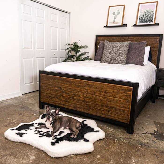 Animal Print Memory Foam Dog Bed O75933