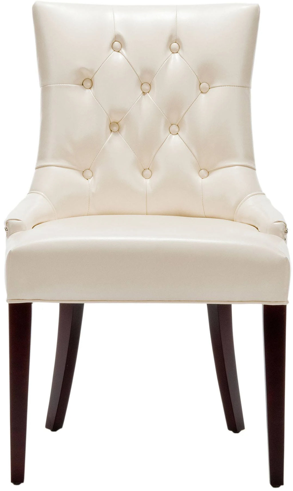 Cream Leather Chair G266