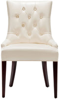 Cream Leather Chair G266