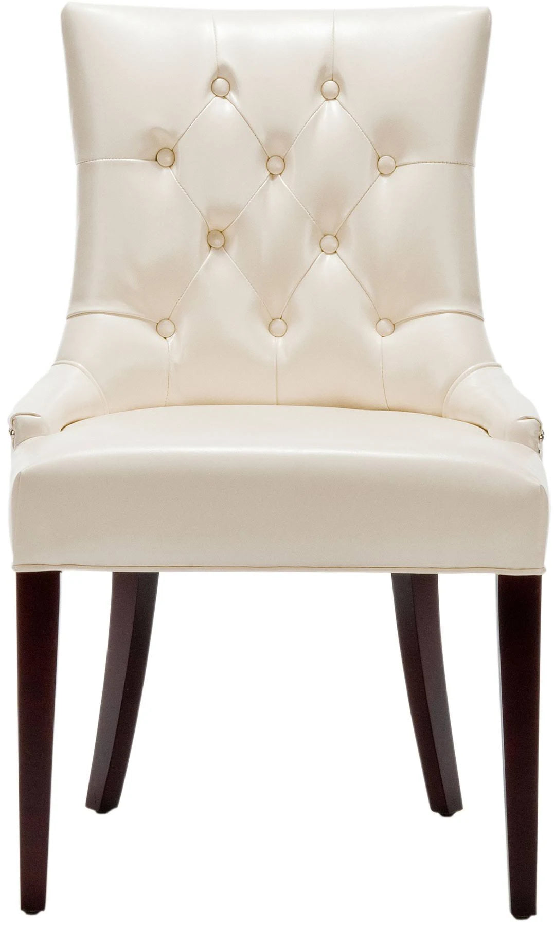 Cream Leather Chair G266