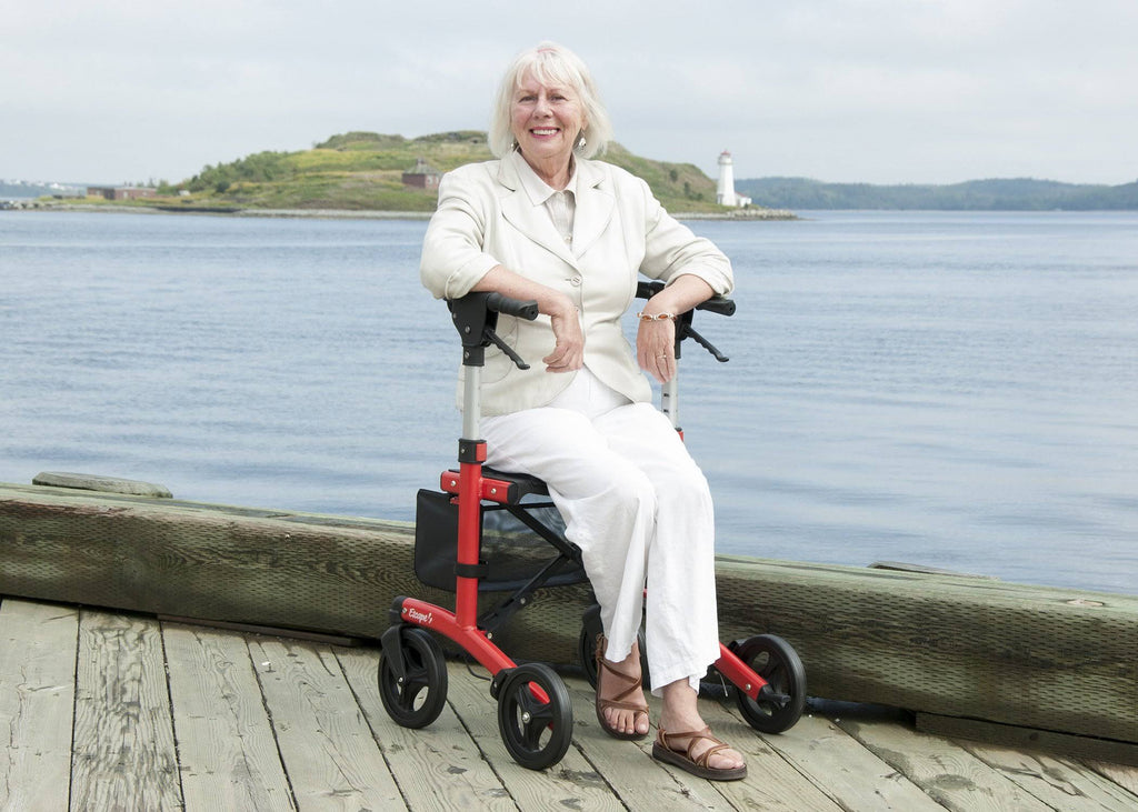 Red Rollator S8084