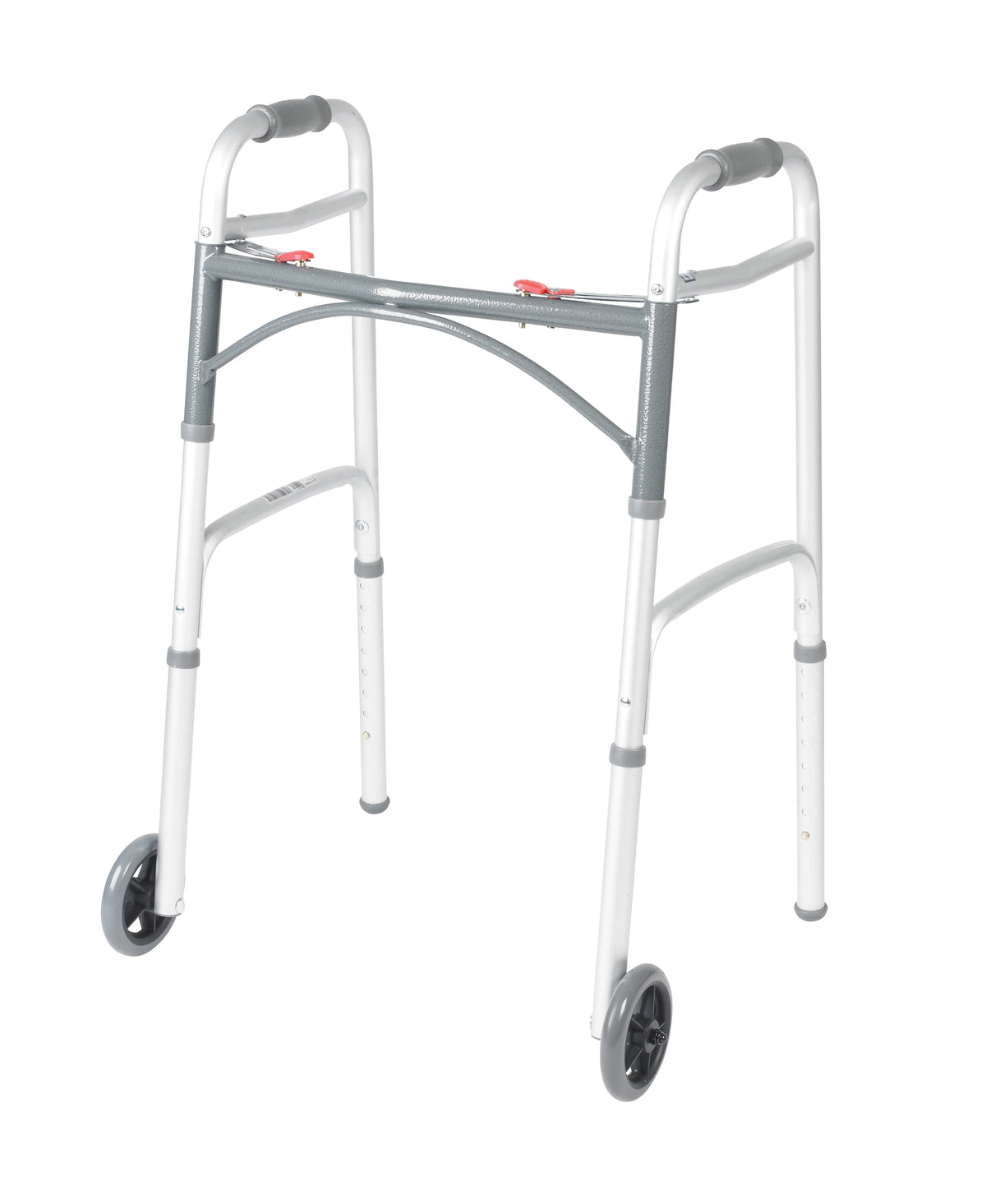 Two Button Folding Walker with 5 Wheels C832921