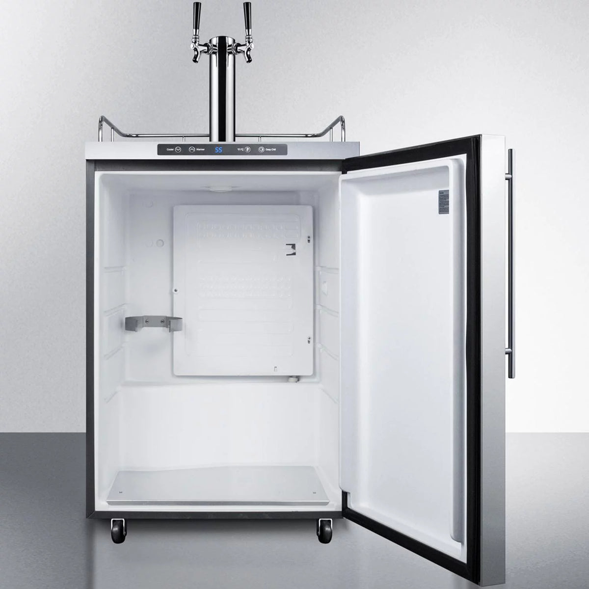 24-Inch Double Tap Beer Dispenser F589567