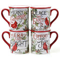 16 oz Ceramic Mugs Set of 4 E41471
