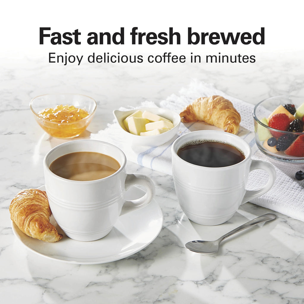 Single-Serve Coffee Maker, White A27969