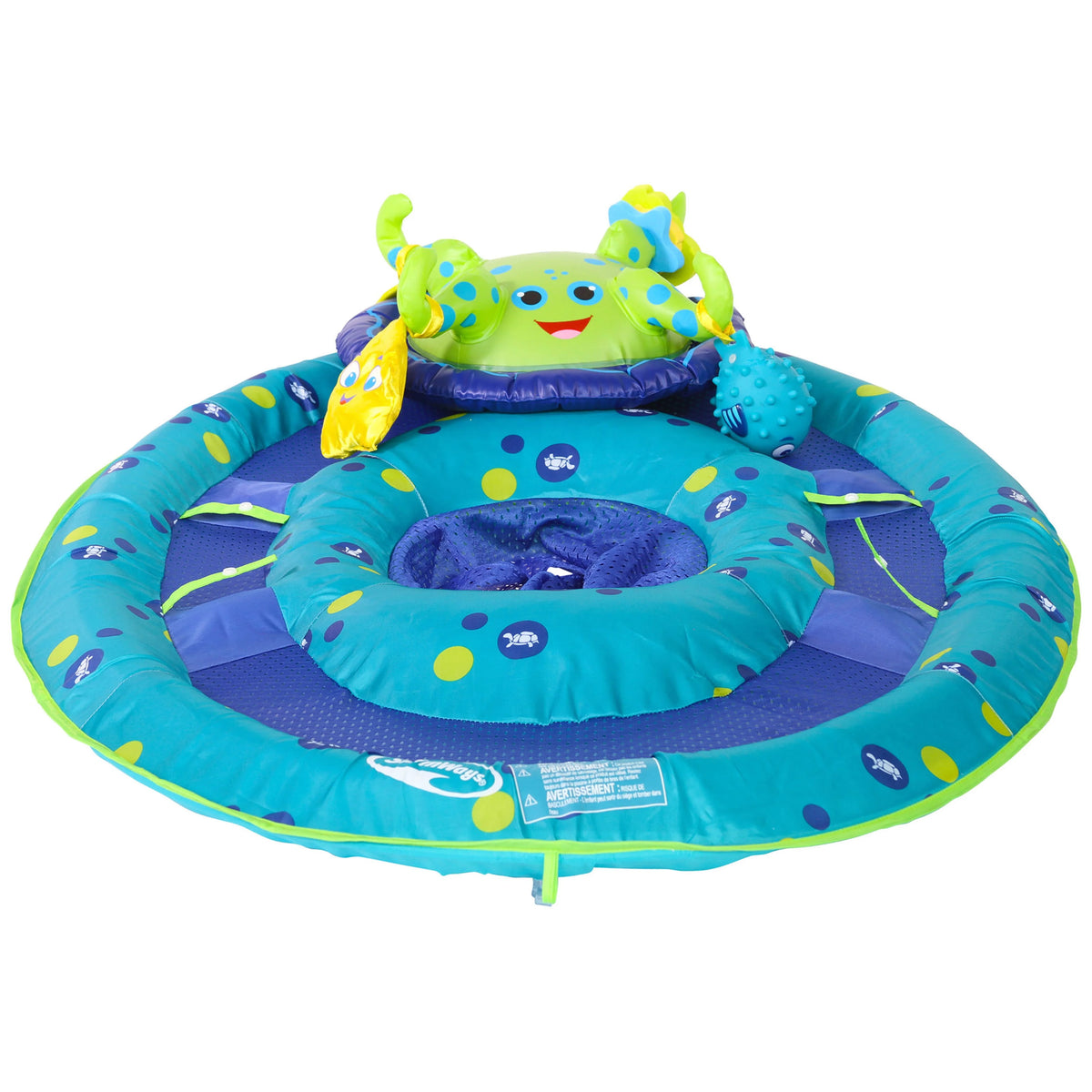 Blue/Green Inflatable Baby Spring Float Activity Center Z901056